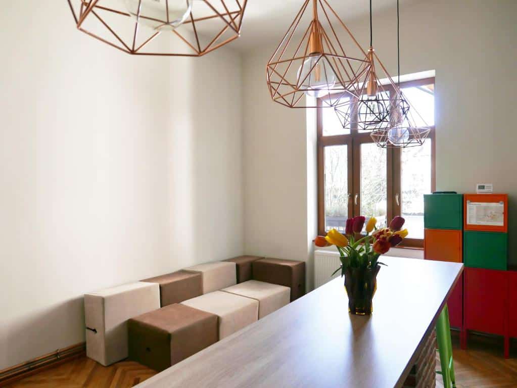 Work area with Wi-Fi at Choco Home & Hostel